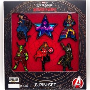 Marvel Doctor Strange Multiverse of Madness Enamel Pins Gift NWT Marvel Universe